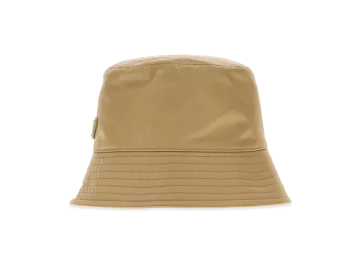 PRADA Nylon Bucket Hat "Beige"