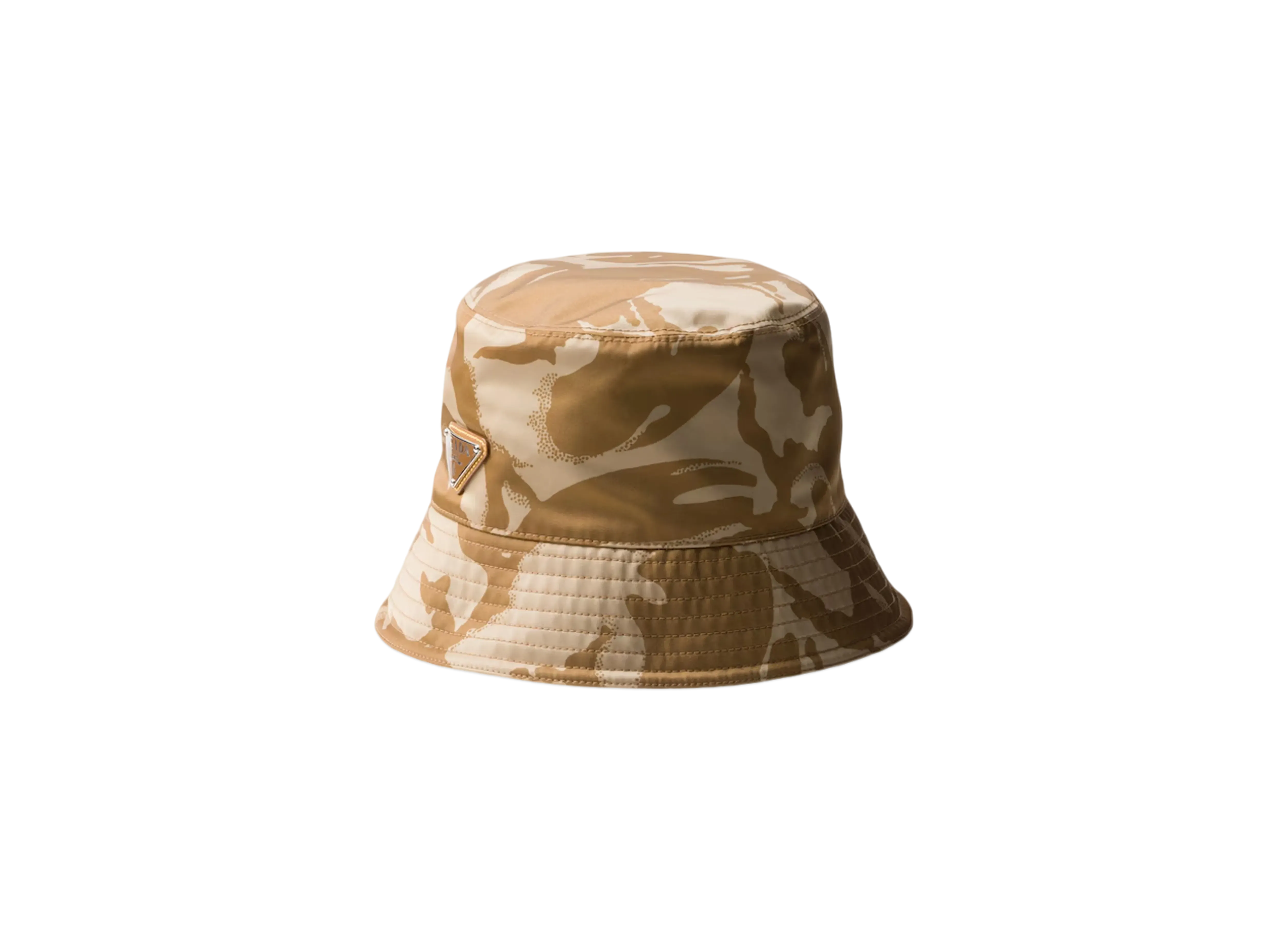 PRADA Printed Re-Nylon Bucket Hat "Khaki"