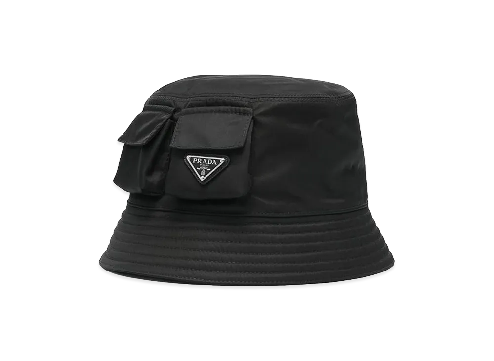 PRADA Re-Nylon Bucket Hat "Black"