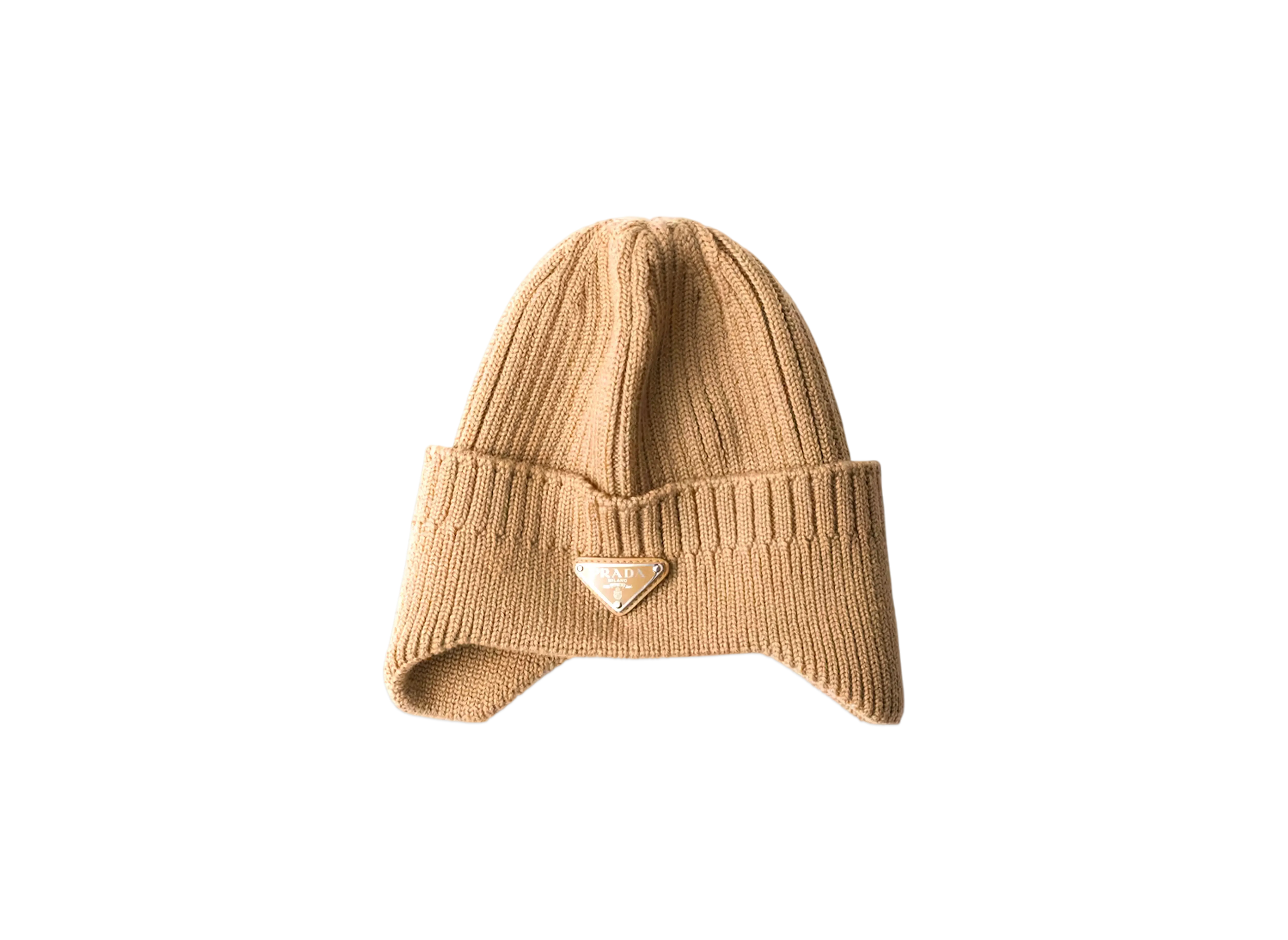 PRADA Wool Beanie "Beige"