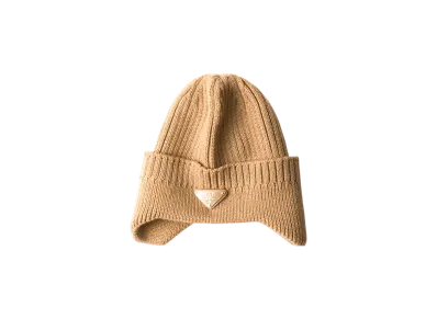 PRADA Wool Beanie "Beige"