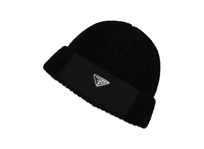 PRADA Re-Nylon Beanie "Nero"