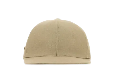 PRADA Linen Baseball Cap "Beige/Tan"