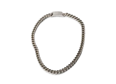 PRADA Silver Chain Necklace "Antique Silver"