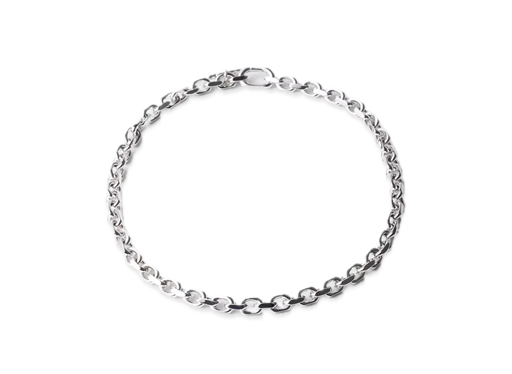 PRADA Silver Chain Necklace "Silver"