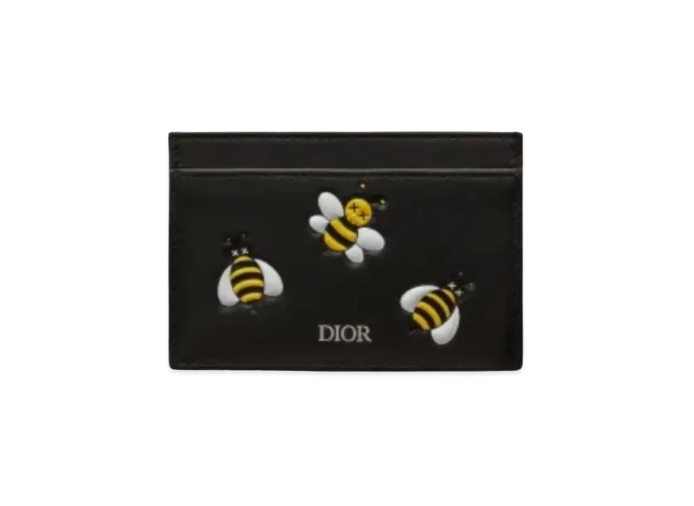 Dior x KAWS Calf Pickup Bag "Black"