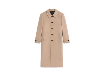 CELINE Suit Coat In Cashmere Cloth "Gray Elephant"