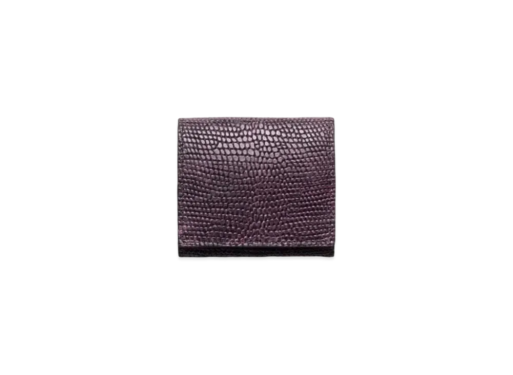 PRADA Lizard Coin Purse "Purple"