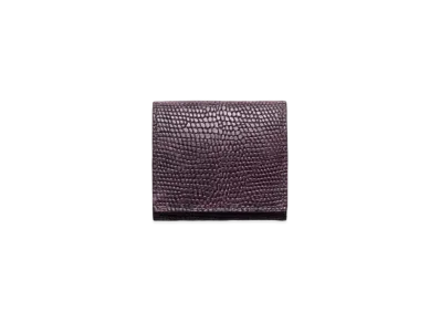PRADA Lizard Coin Purse "Purple"