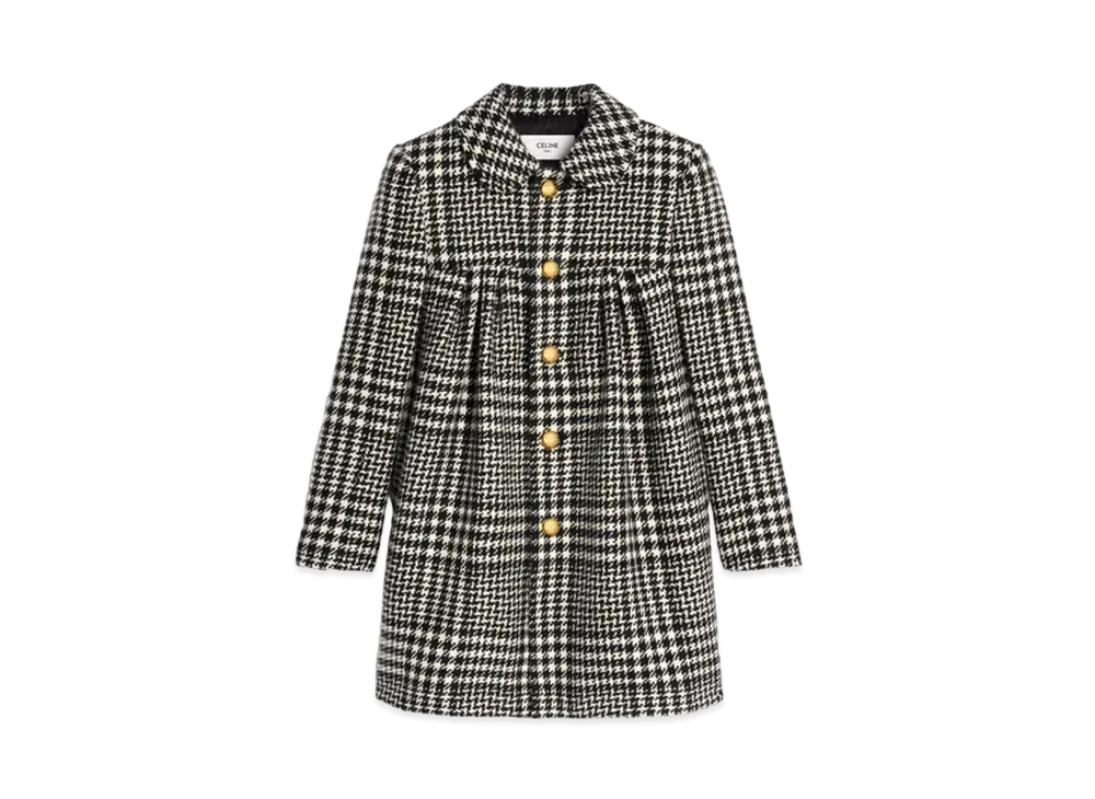 セリーヌ シックスティーン コート ウールツイード 