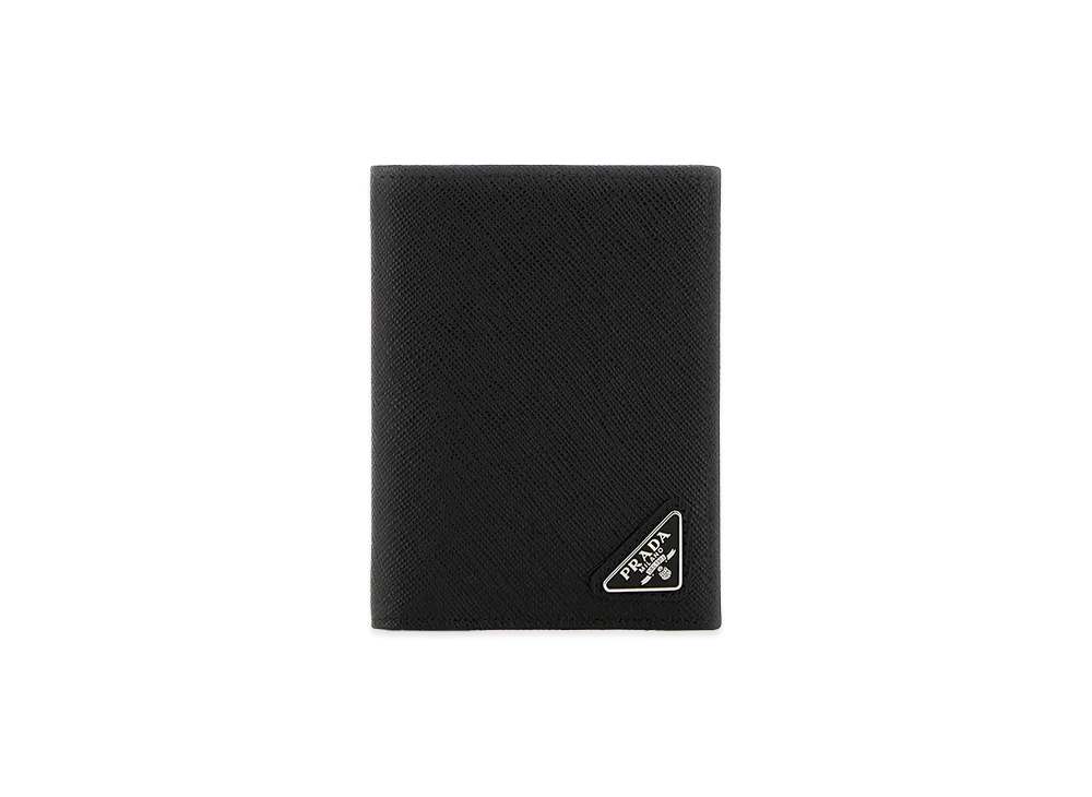 PRADA Leather Card Holder "Black"