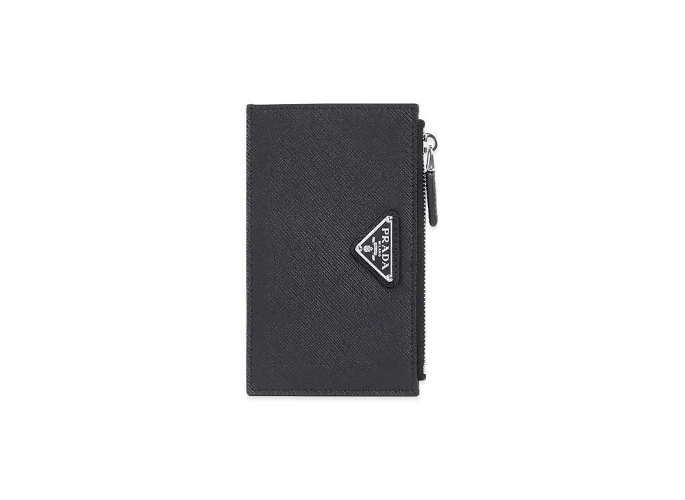 PRADA Saffiano Cardholder "Black"