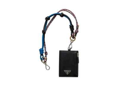 PRADA Leather Card Holder "Black"