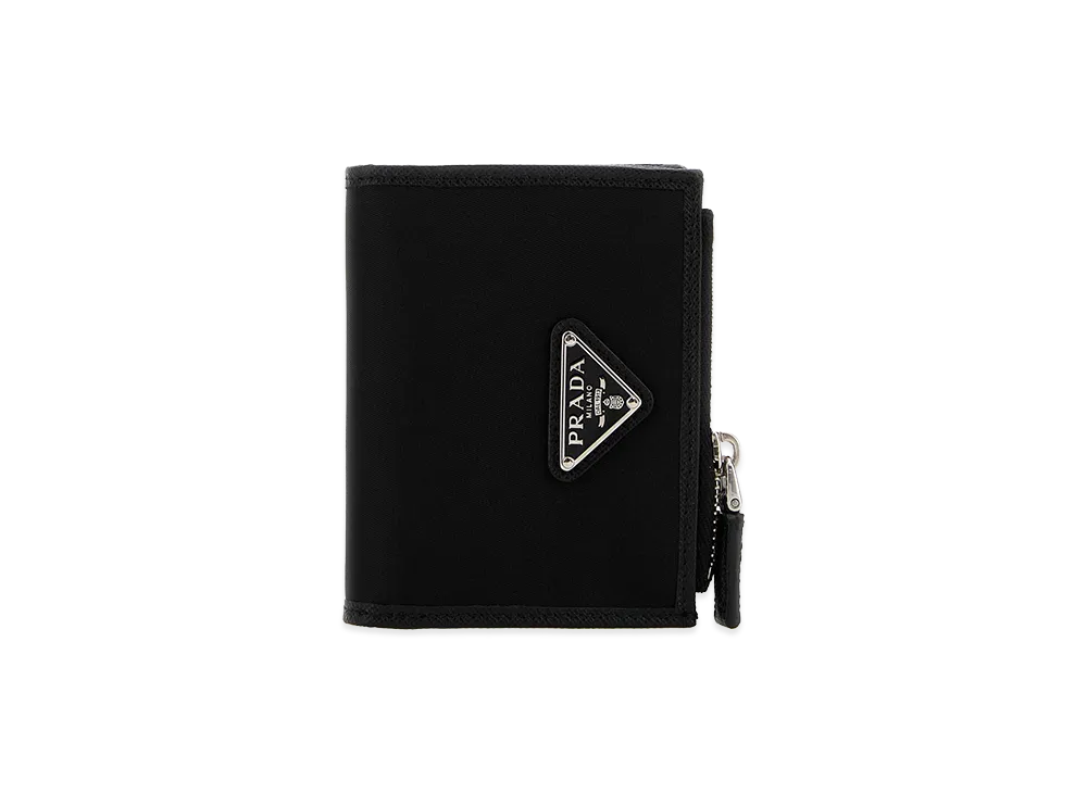 PRADA Canvas Wallet "Black"