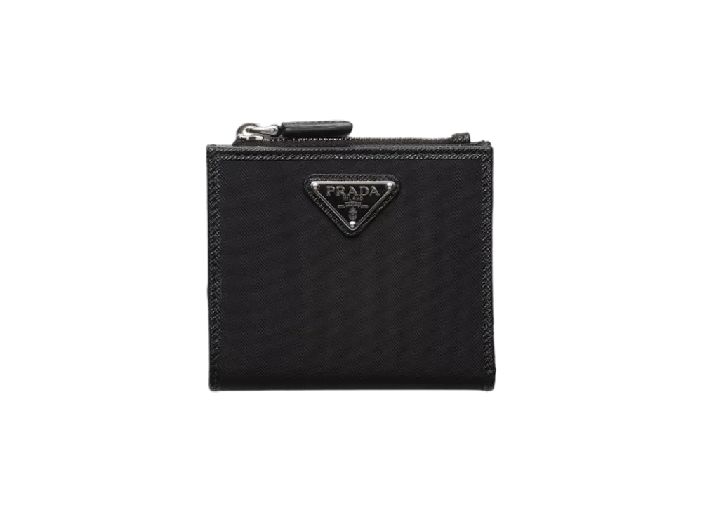 PRADA Re-Nylon Wallet "Black"