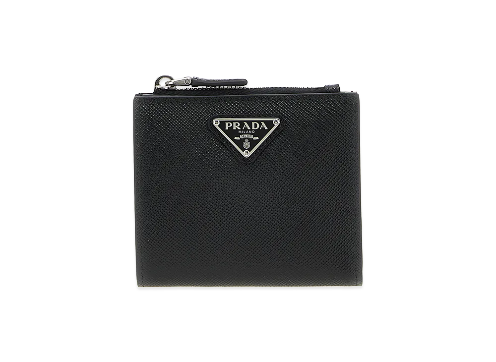 PRADA Logo Wallet "Black"