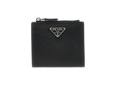 PRADA Logo Wallet "Black"