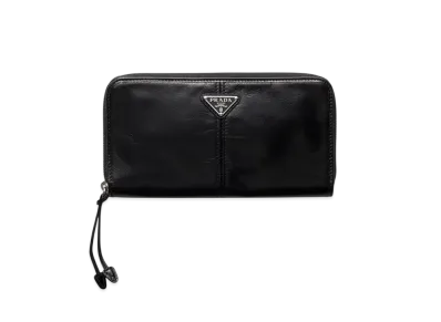 PRADA Leather Wallet "Black"