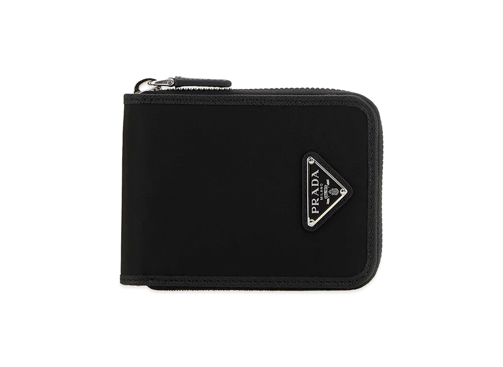 PRADA Fabric Wallet "Black"