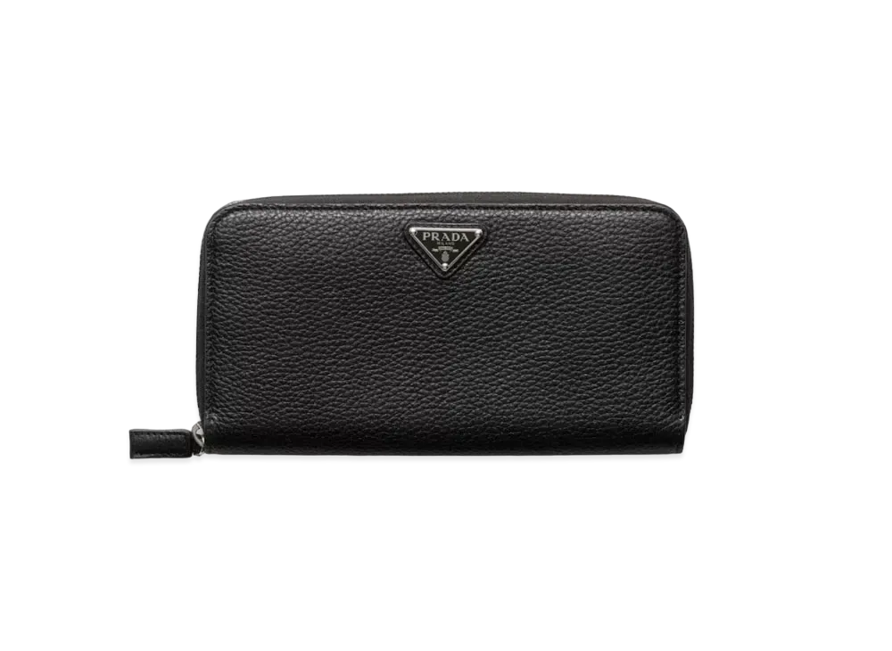 PRADA Leather Wallet "Black"