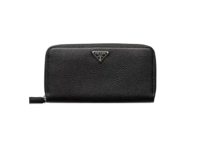 PRADA Leather Wallet "Black"