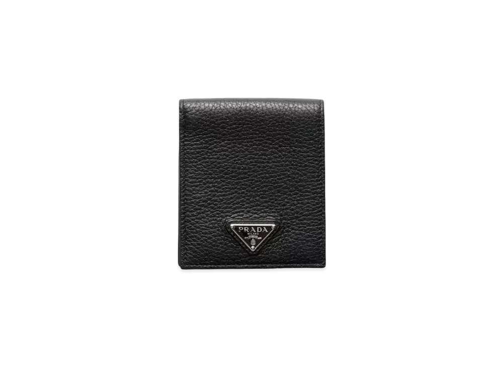 PRADA Leather Wallet "Black"