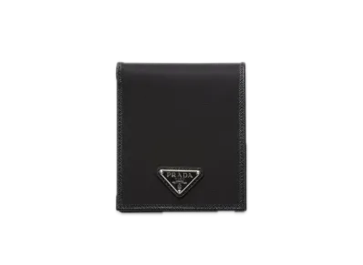 PRADA Re-Nylon Wallet with Coin Purse "Black"