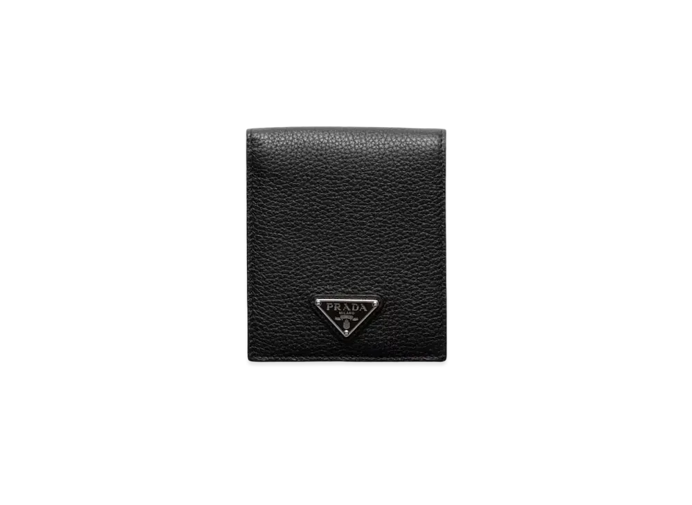 PRADA Leather Wallet "Black"