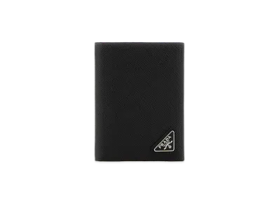 PRADA Leather Card Holder "Black"