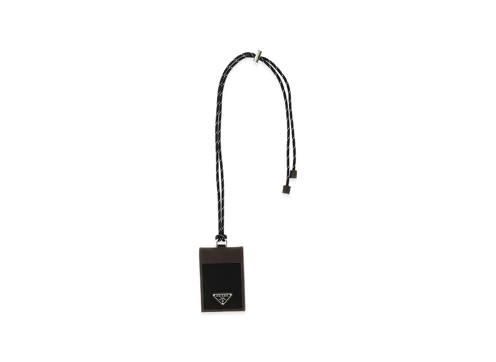 PRADA Lace Card Holder "Black"