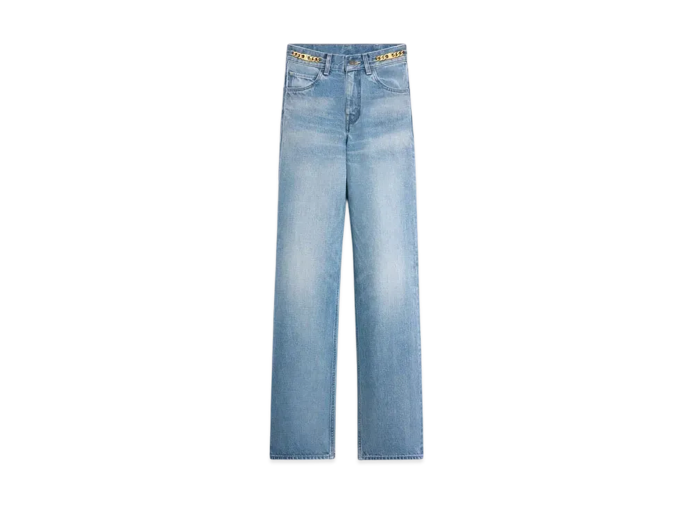 CELINE Kitty Jeans In Pismo Wash Denim "Pismo Wash"