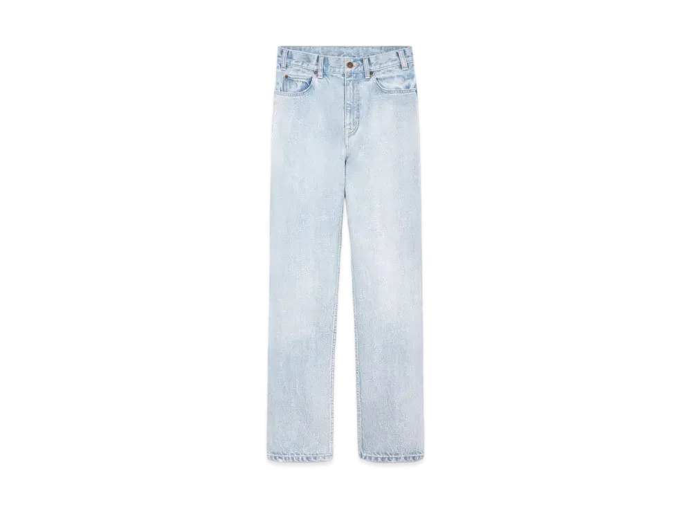 CELINE Margaret Jeans In Anglais Rinse Wash Denim "Anglais Rinse"