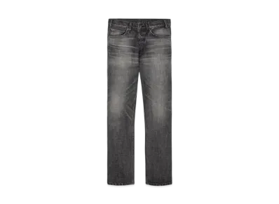 CELINE Men's Kurt Jeans in Miror Ink Wash Denim "Mirror Ink"