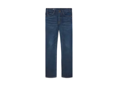 CELINE Men's Kurt Jeans in Royal Indigo Wash Denim "Classic Blue"