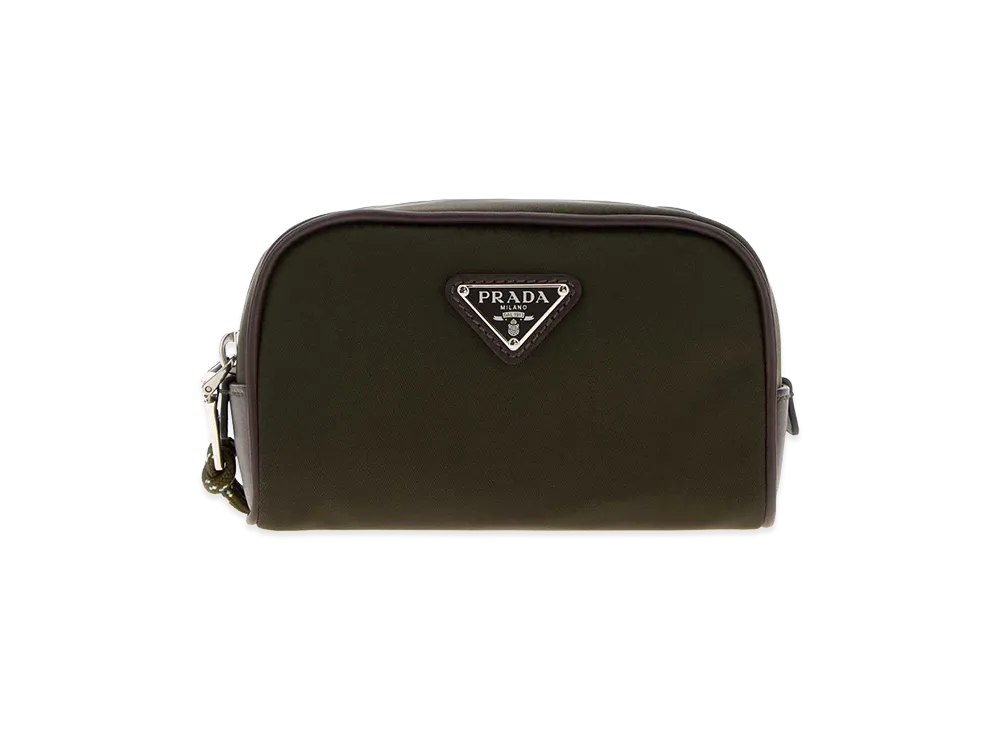 PRADA Fabric Beauty Case "Olive Green"