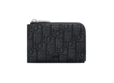Dior Jacquard Wallet "Black"