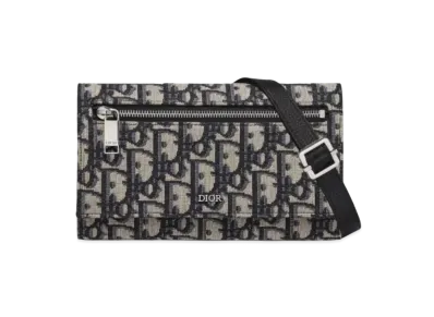 Dior Obrieque Print Wallet "Beige/Black"