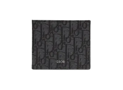 Dior Obrieque Print Wallet "Black"