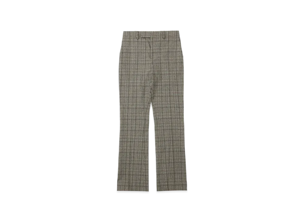 CELINE Wool Pants "Ivoire/Gris/Tofee"