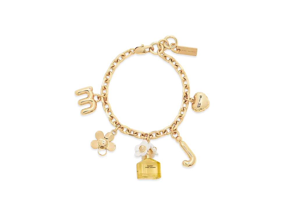 Marc Jacobs Daisy Charm Bracelet "Gold"