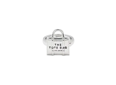 Marc Jacobs Mini Icon Tote Bag Ring "Silver"