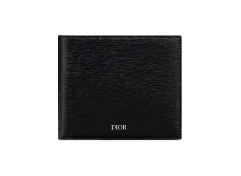 Dior Calfskin Leather Wallet "Black"