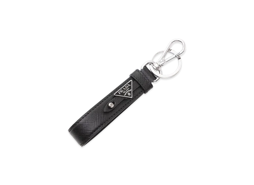 プラダ サフィアーノレザー キーリング 