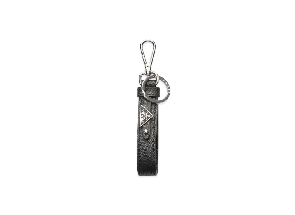 プラダ サフィアーノレザー キーリング 