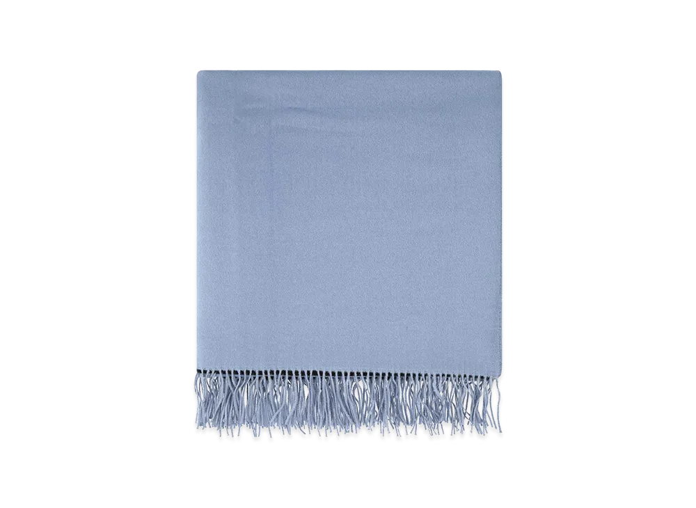 PRADA Powder Blue Cashmere Blanket "Light Blue"