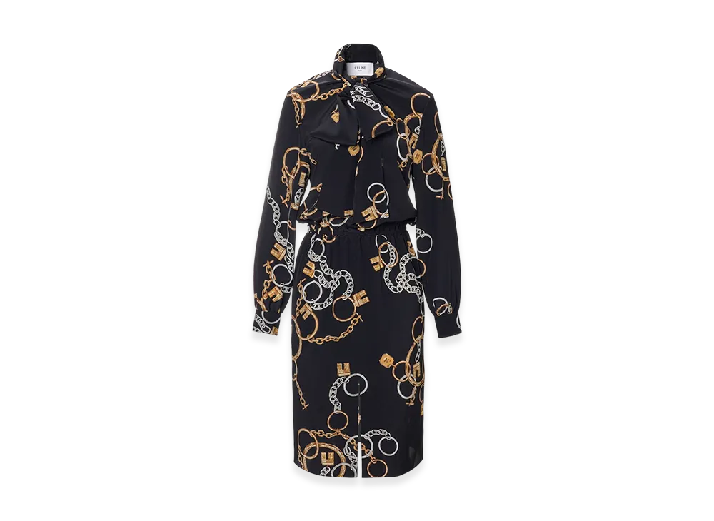 CELINE Lavalliere "Noir/Anthracite"