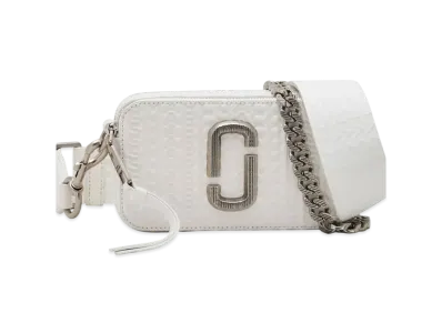 Marc Jacobs The Monogram Debossed Snapshot "White"