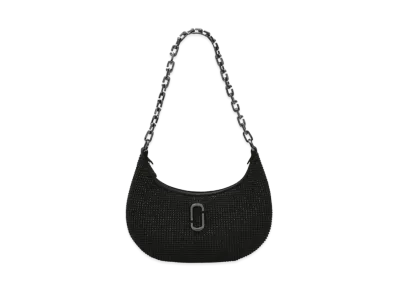 Marc Jacobs The Rhinestone Small Curve Bag "Black"