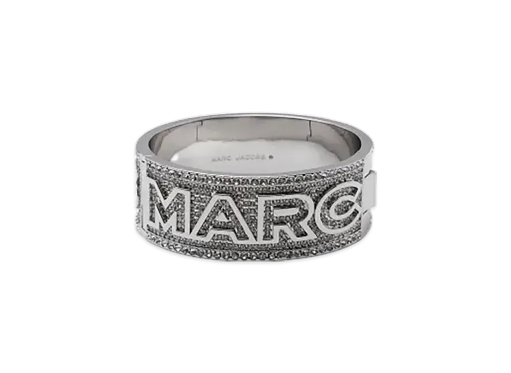 Marc Jacobs The Monogram Pave Cuff Bracelet "Crystals"