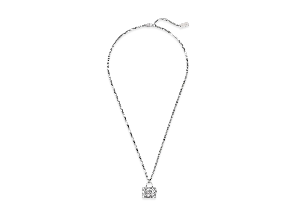 Marc Jacobs The Pave Tote Bag Necklace "Crystals"